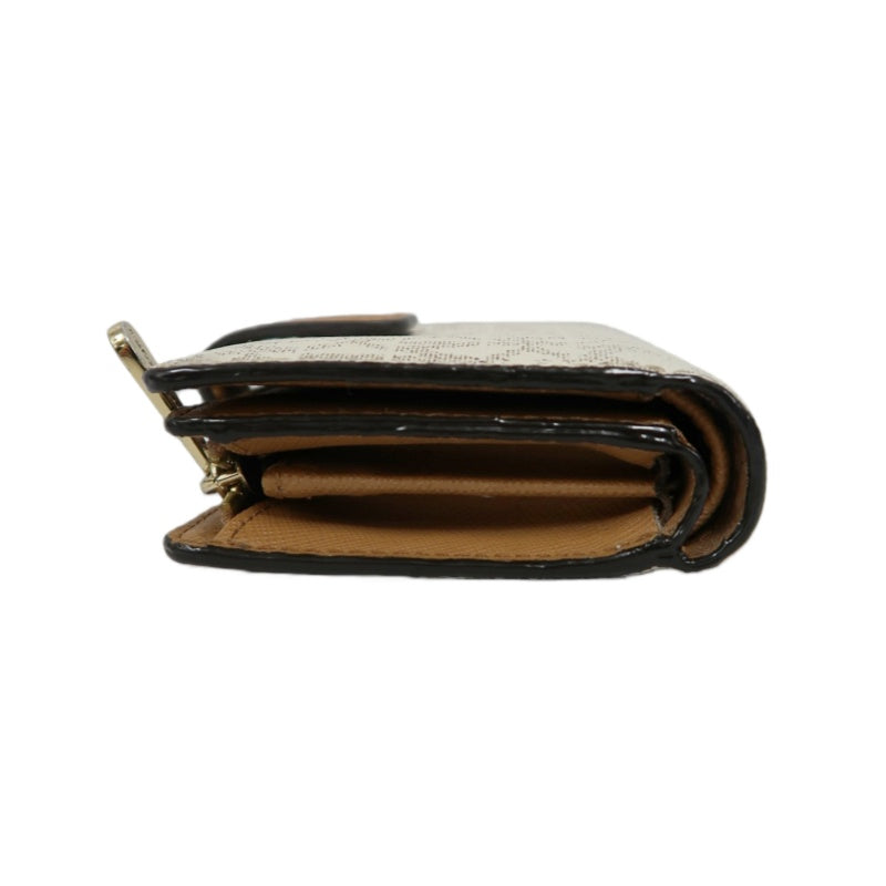 MICHAEL KORS White Signature PVC Wallet