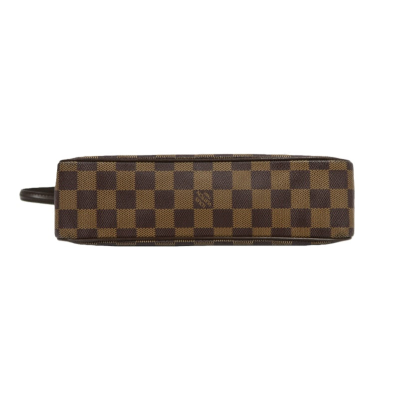 LOUIS VUITTON Damier Recoleta Handbag, Brown, Omotesando Box