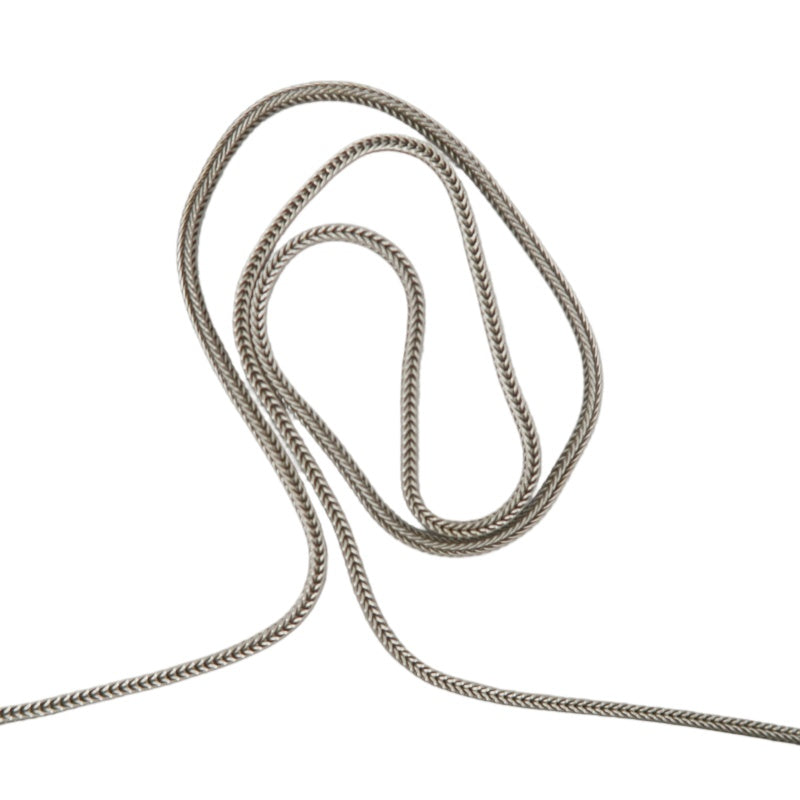 CHANEL 2.55 Chain Shoulder Bag, Silver, Silver Hardware, Serial Number Starting with "12"