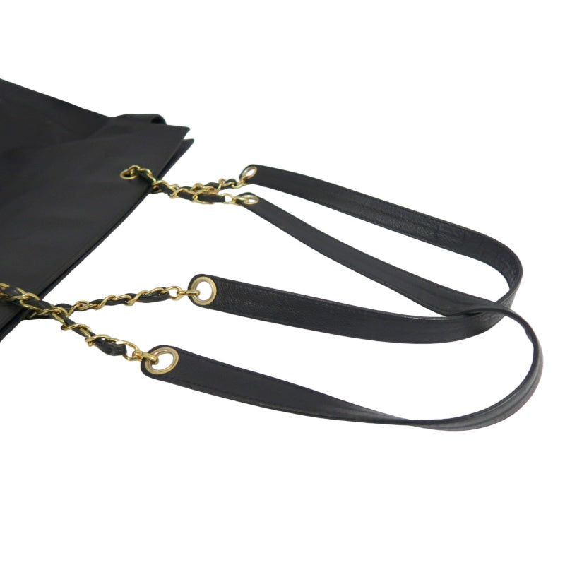 CHANEL Coco Mark Tote Bag, Caviar Skin, Black with Gold-Tone Hardware