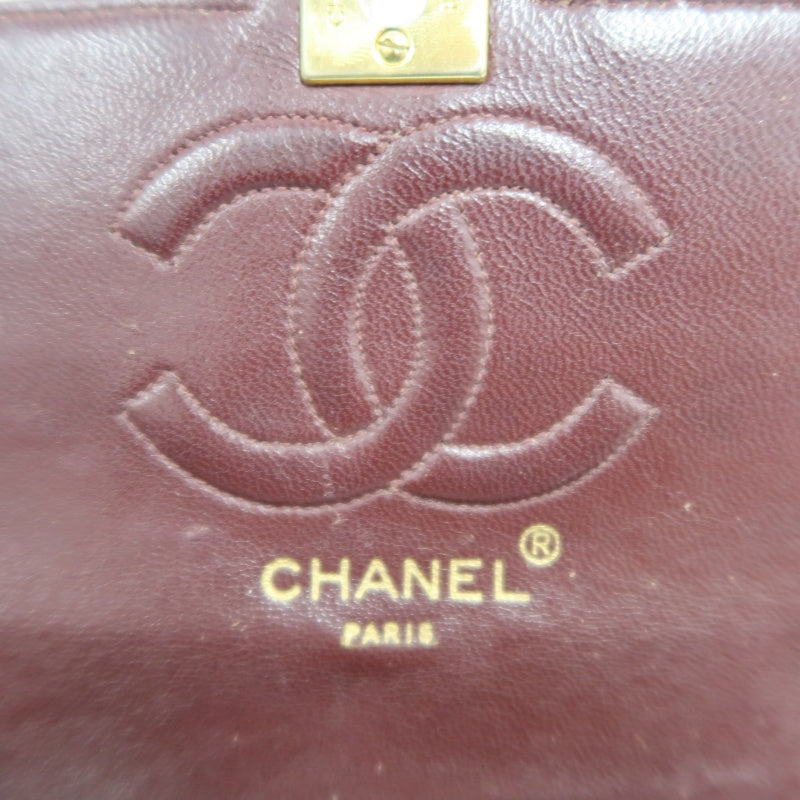 CHANEL Classic Flap Matelasse Shoulder Bag, Black Lambskin, Gold-Tone Hardware