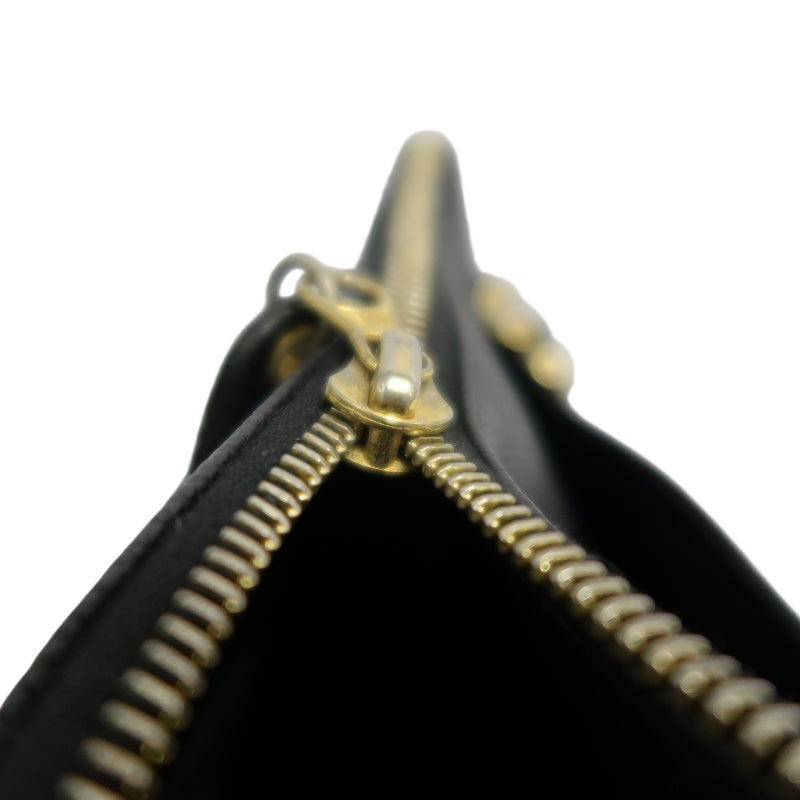 CHANEL Black Caviar Leather GST Shoulder Bag with Gold-Tone Hardware