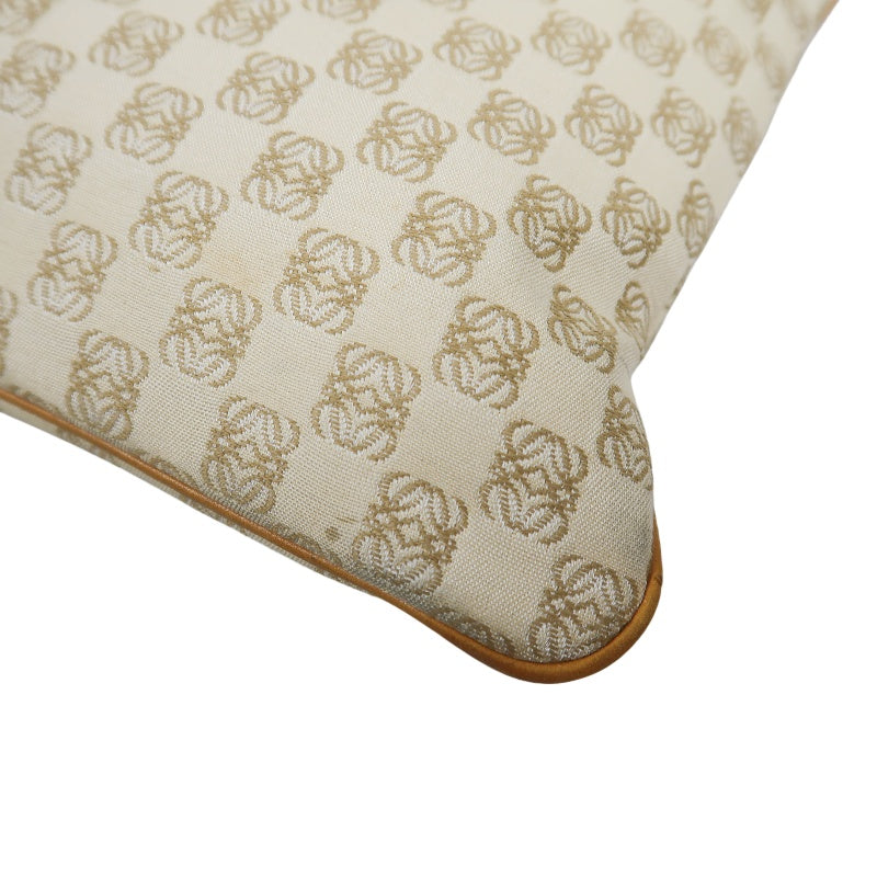LOEWE Tote Bag, Canvas, Beige, Beige Monogram, Canvas Tote Shoulder Bag
