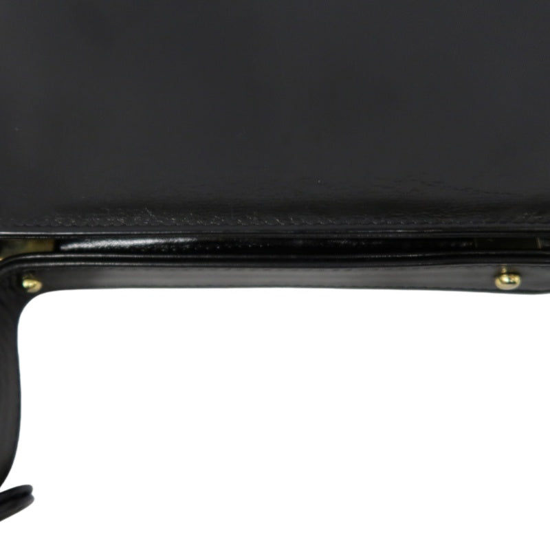 CELINE Shoulder Bag, Leather, Black, Gold‑toned Hardware