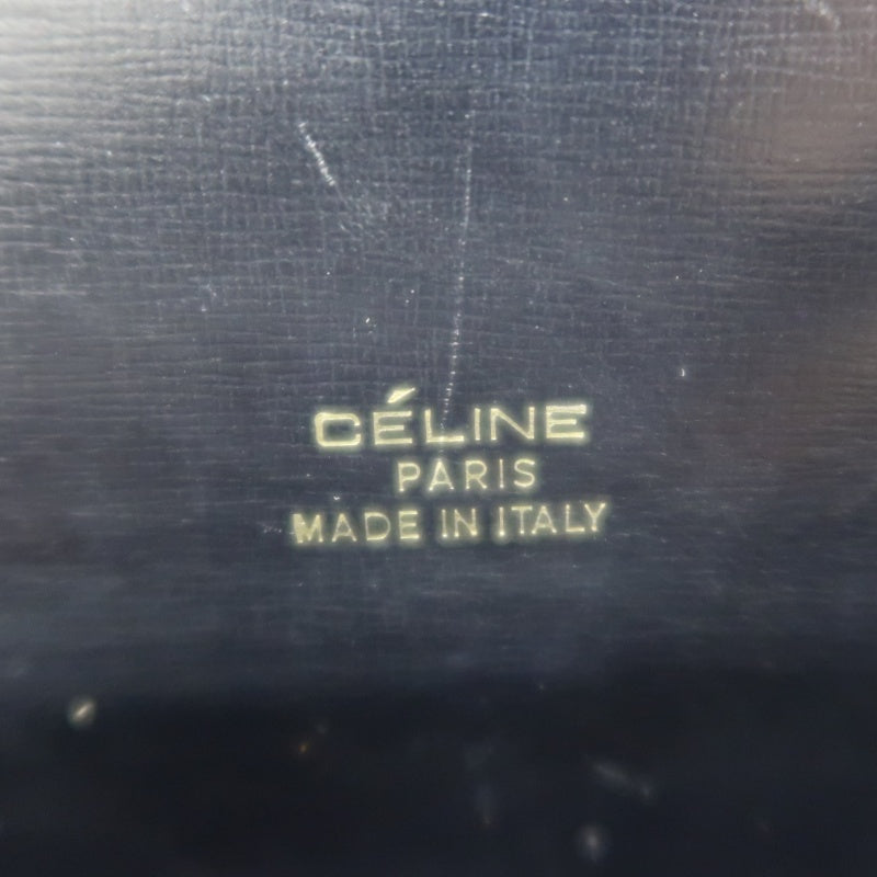 CELINE Shoulder Bag, Leather, Black, Gold‑toned Hardware