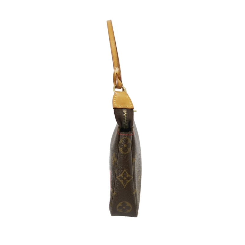 Louis Vuitton (LV) Monogram Cherry Limited Edition Pouch (Handbag/Armpit Bag), Includes Dust Bag
