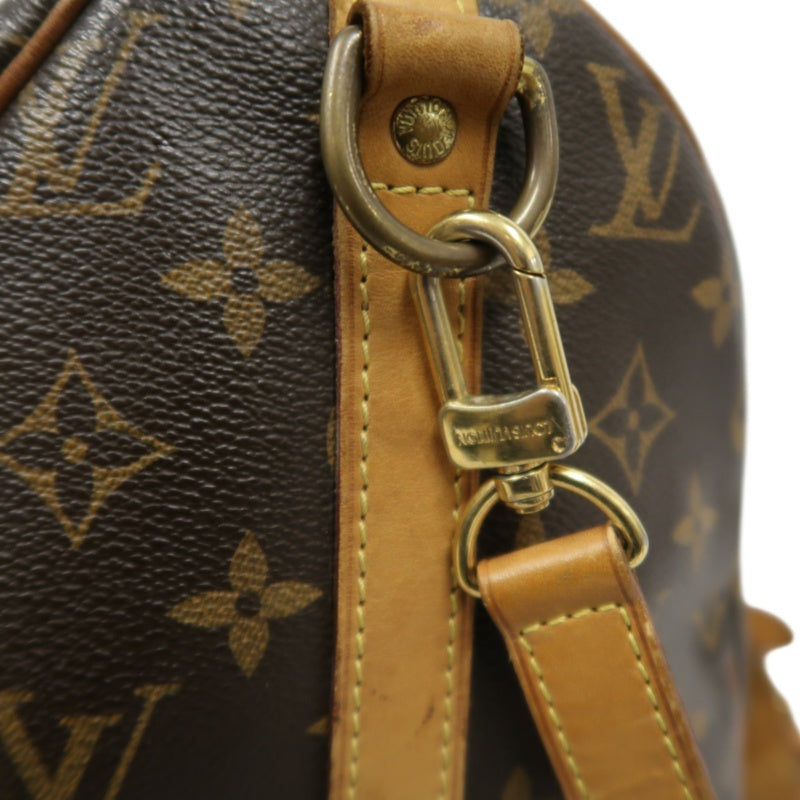 LOUIS VUITTON Speedy 30 Monogram Canvas Shoulder Bag Brown