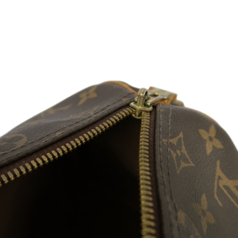 LOUIS VUITTON Speedy 30 Monogram Canvas Shoulder Bag Brown