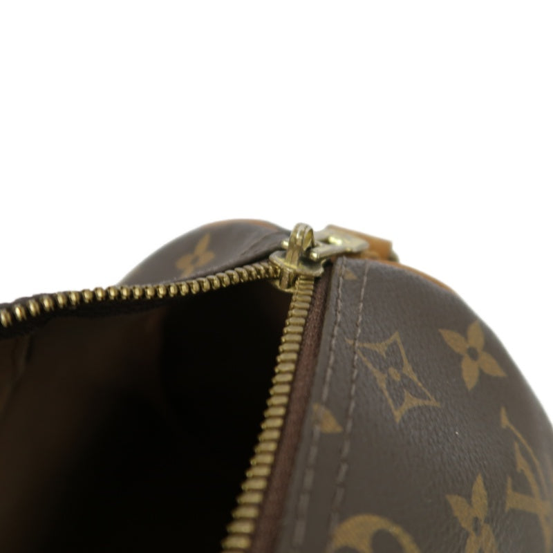 LOUIS VUITTON Speedy 30 Monogram Canvas Shoulder Bag Brown