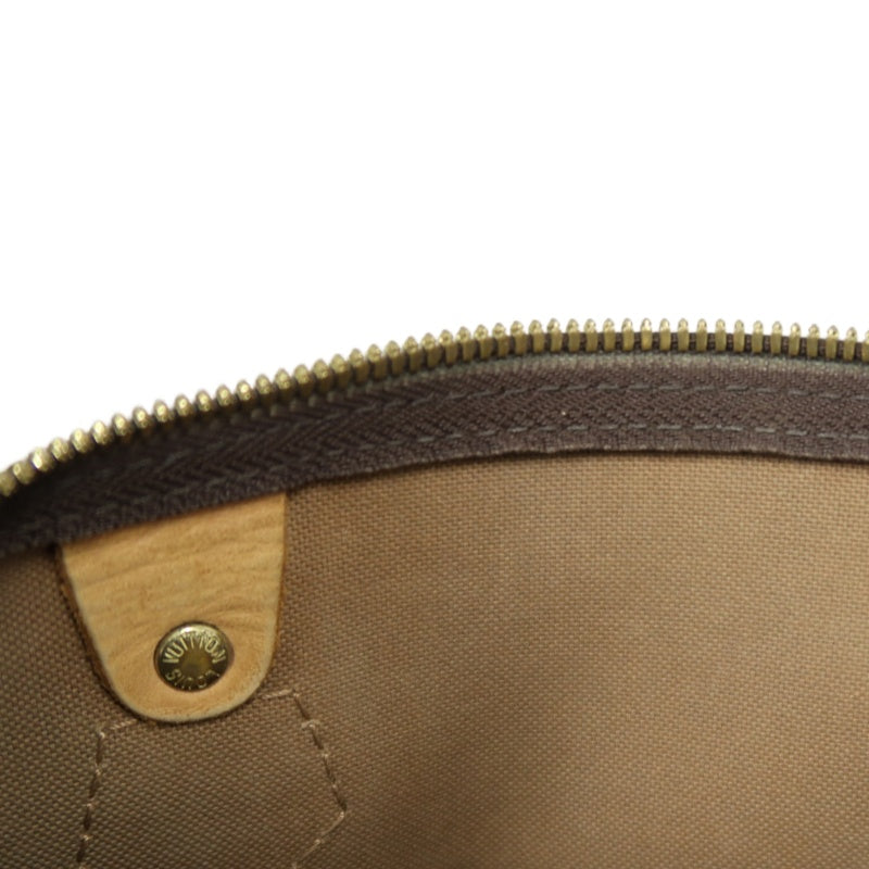 LOUIS VUITTON Speedy 30 Monogram Canvas Shoulder Bag Brown