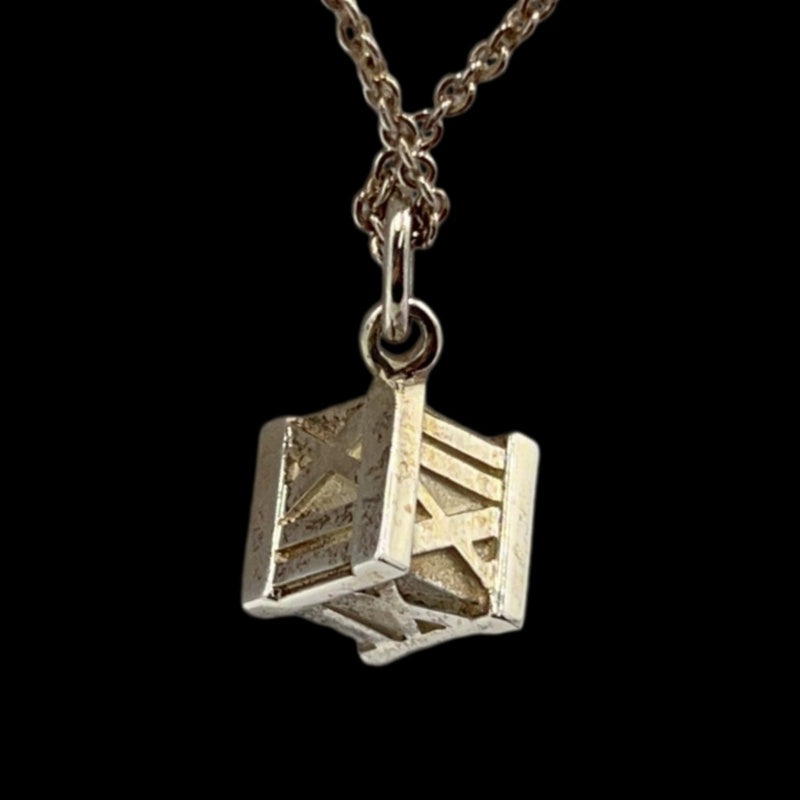TIFFANY Sterling Silver 925 Roman Pendant Necklace