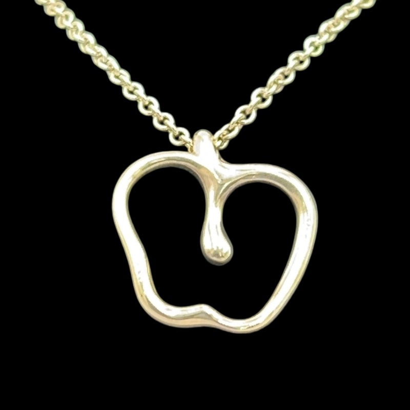 TIFFANY 925 silver apple necklace