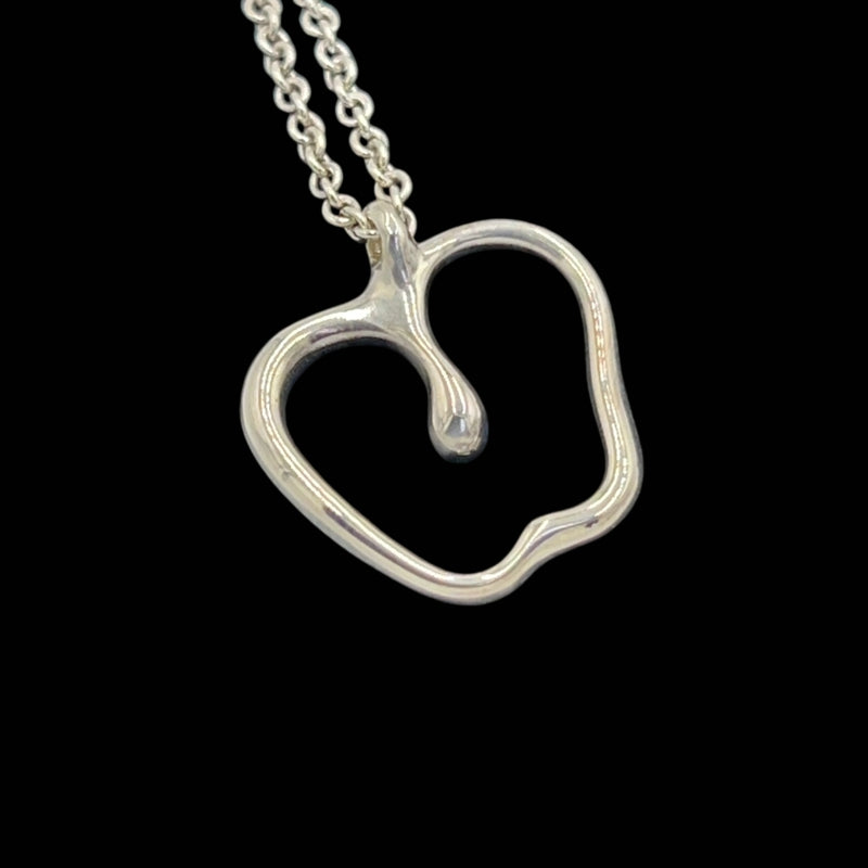 TIFFANY 925 silver apple necklace