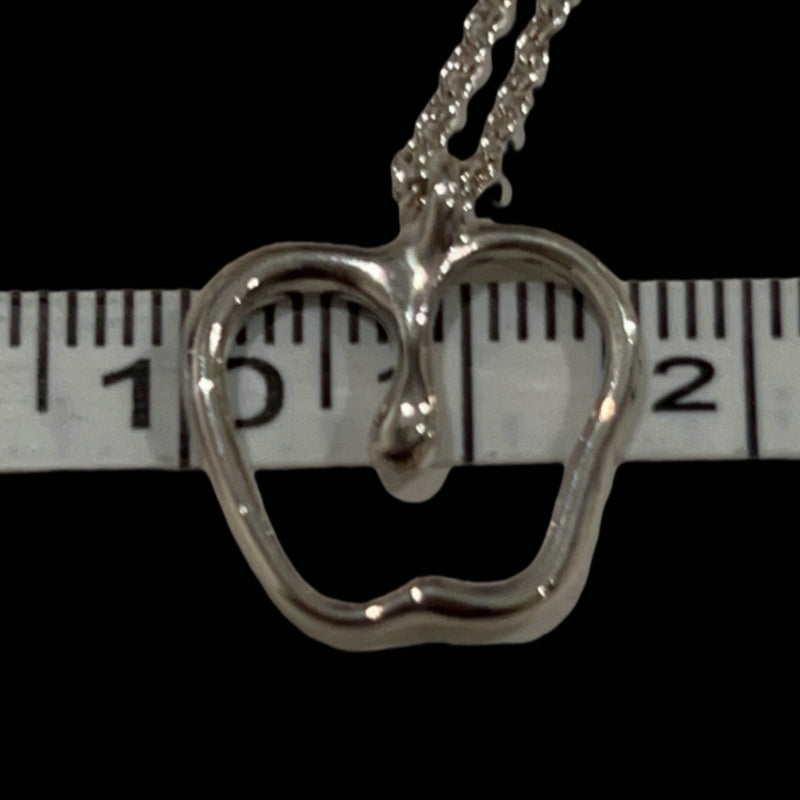 TIFFANY 925 silver apple necklace