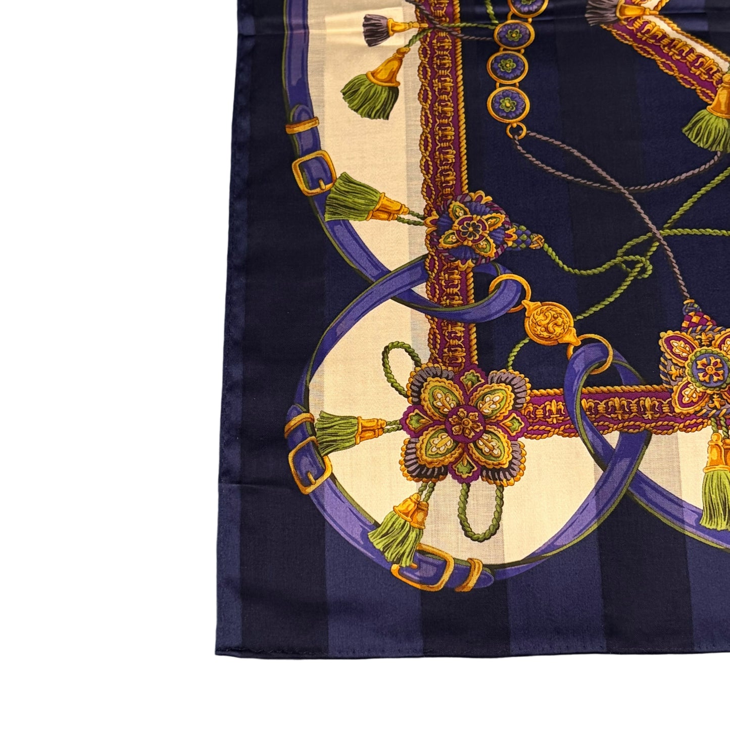 CELINE Silk scarf  Set2 with Box