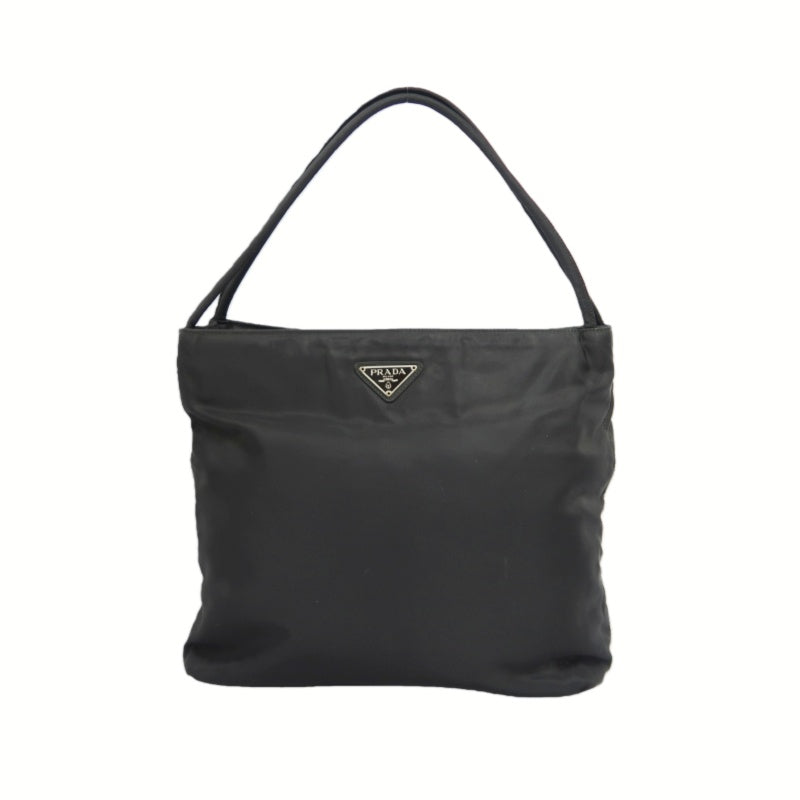 PRADA Prada Tote Bag Nylon Black PRADA Black Nylon Underarm Handbag