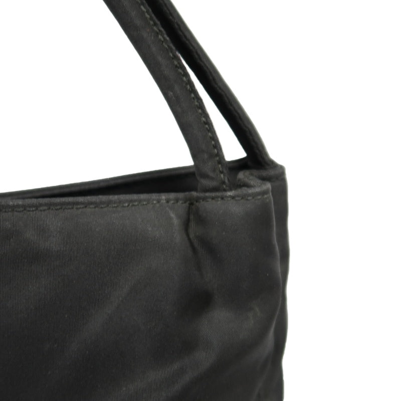 PRADA Prada Tote Bag Nylon Black PRADA Black Nylon Underarm Handbag