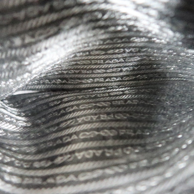 PRADA Prada Tote Bag Nylon Black PRADA Black Nylon Underarm Handbag