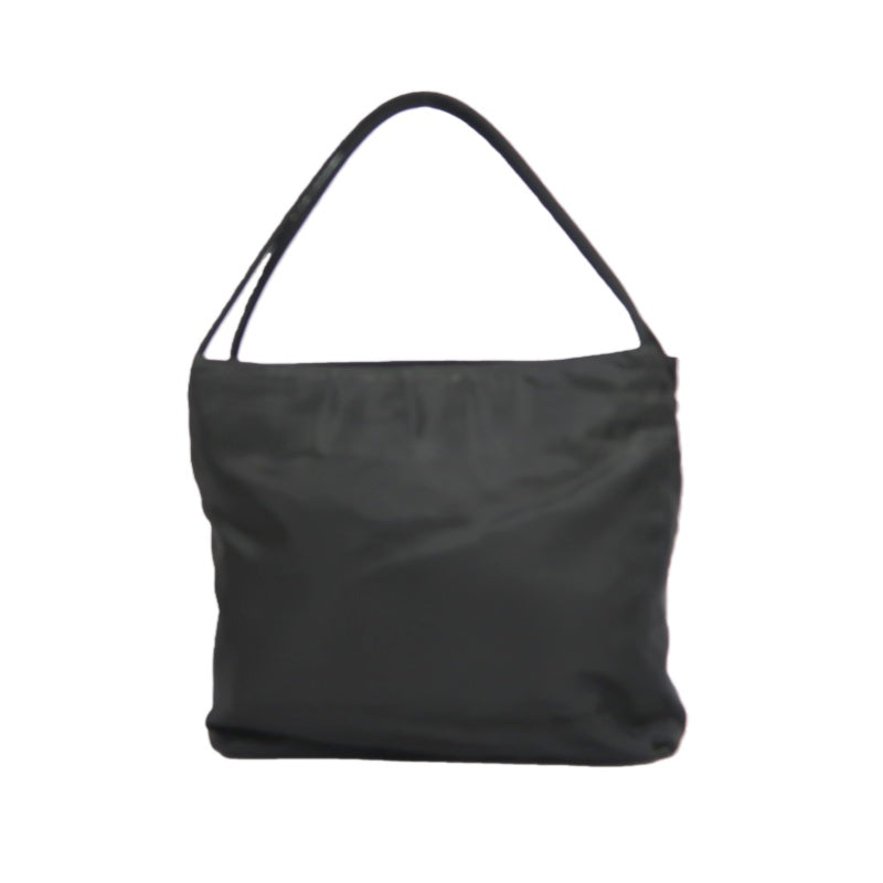 PRADA Prada Tote Bag Nylon Black PRADA Black Nylon Underarm Handbag