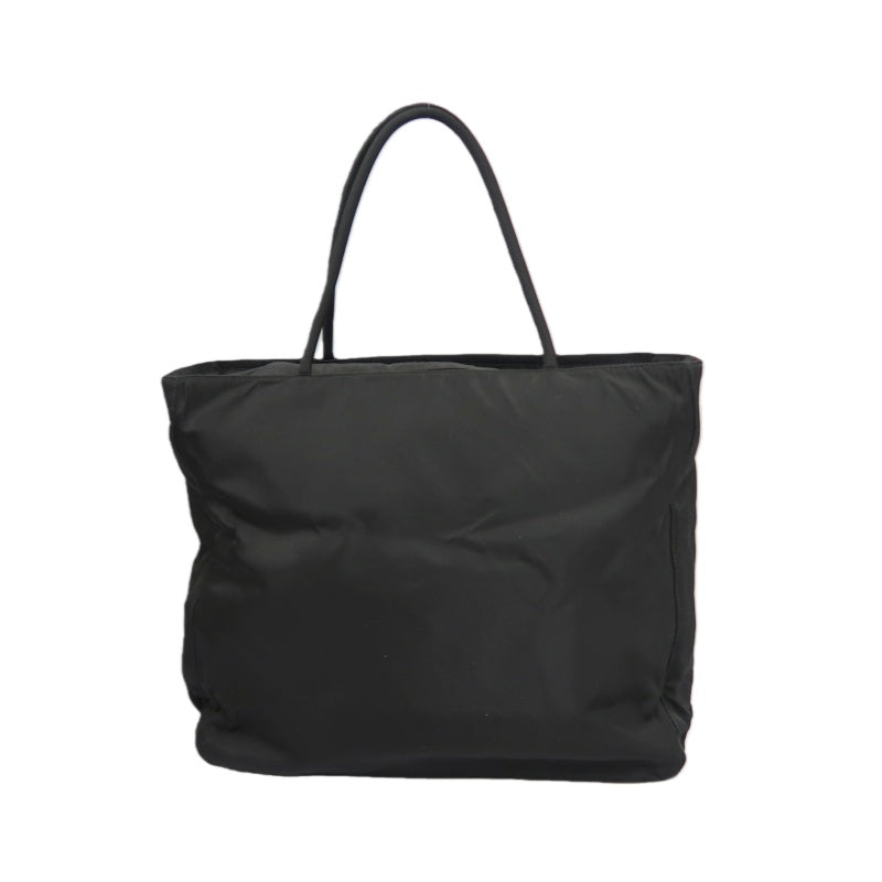 PRADA Prada Tote Bag Nylon Black PRADA Black Nylon Tote Underarm Handbag