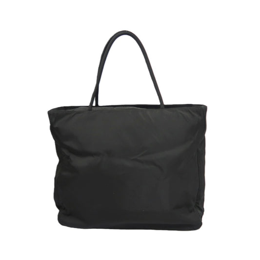 PRADA Prada Tote Bag Nylon Black PRADA Black Nylon Tote Underarm Handbag
