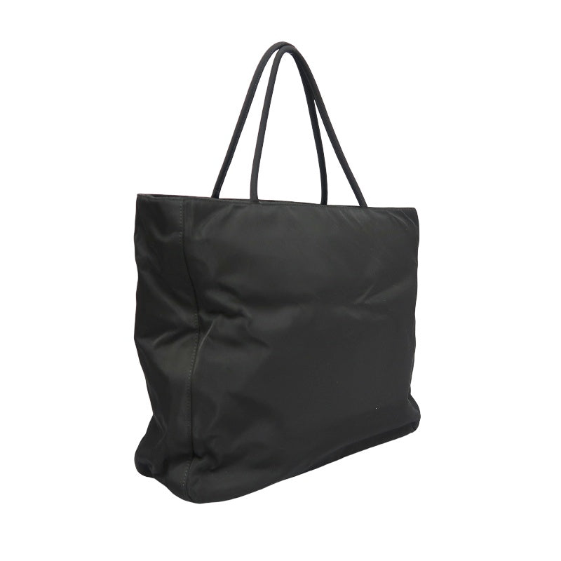 PRADA Prada Tote Bag Nylon Black PRADA Black Nylon Tote Underarm Handbag