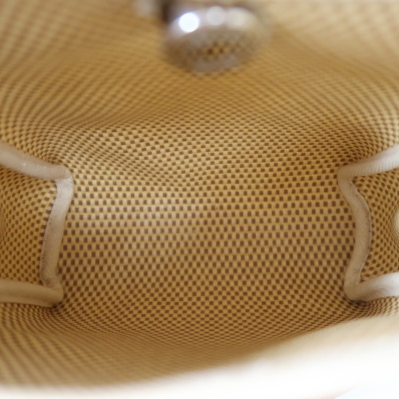 HERMES  Herbag TPM Shoulder Bag, Beige Canvas, Includes Extra Black Bag