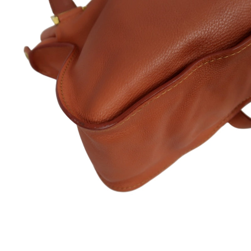 Chloé Mercy Bag Leather Red Shoulder Bag Gold Hardware