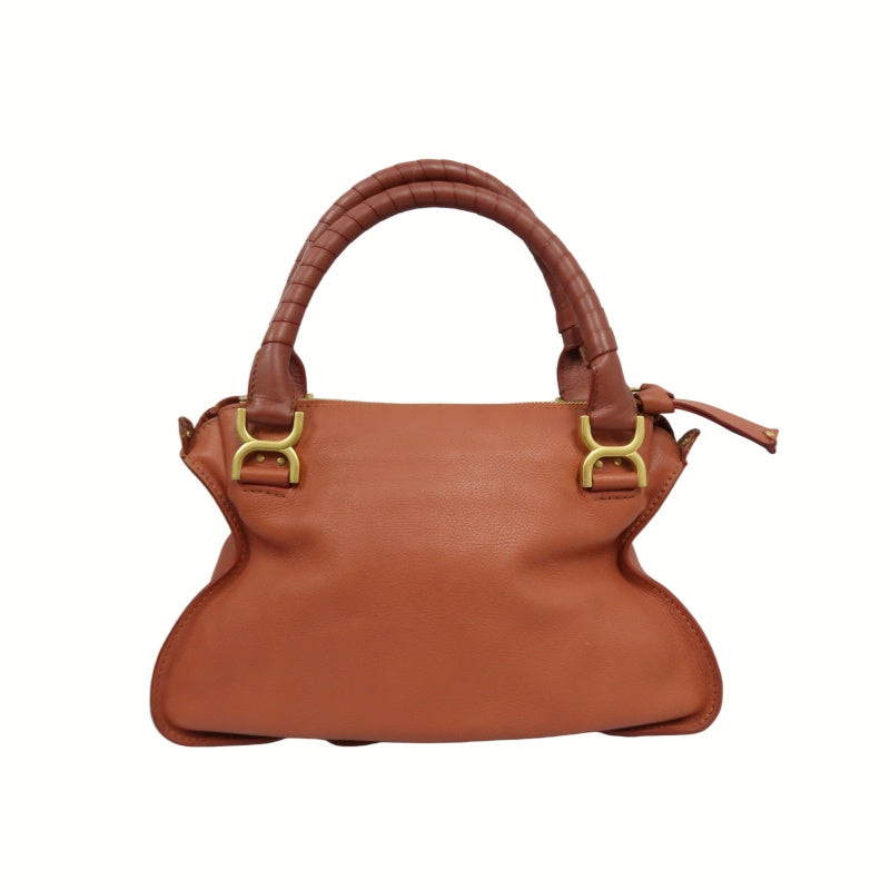Chloé Mercy Bag Leather Red Shoulder Bag Gold Hardware