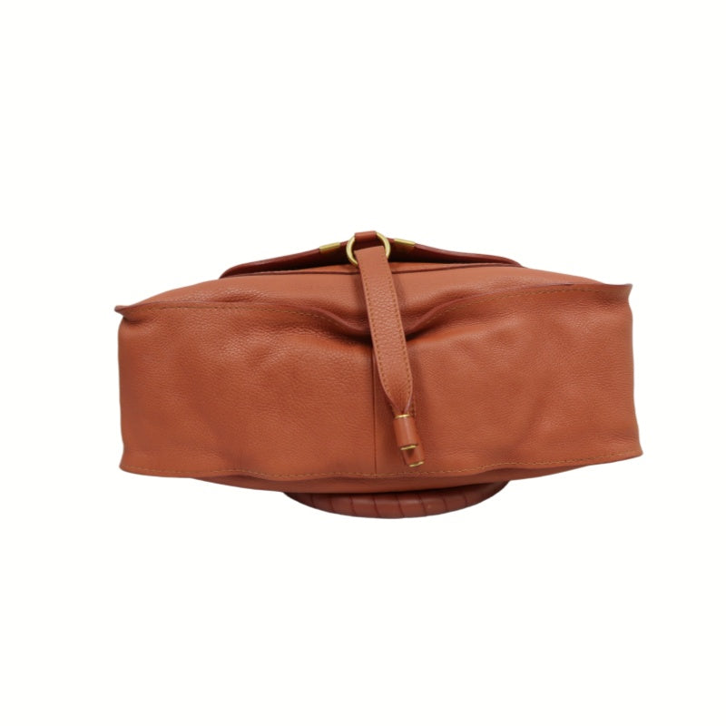 Chloé Mercy Bag Leather Red Shoulder Bag Gold Hardware