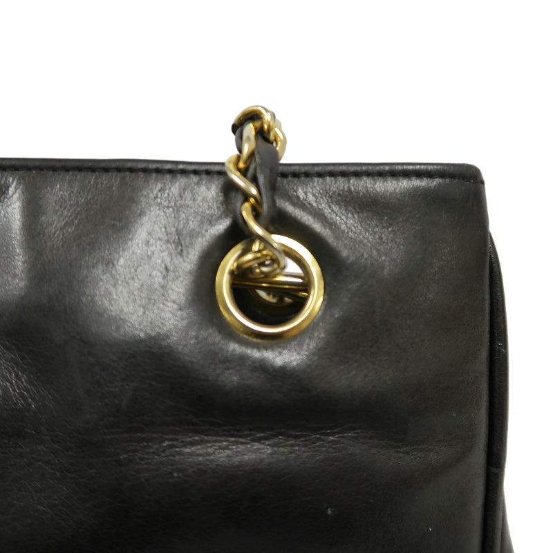 CHANEL Tote Bag, Caviar Skin, Black, Gold-tone Hardware
