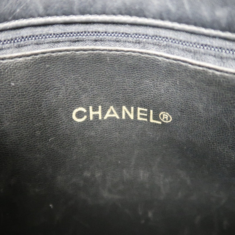 CHANEL Tote Bag, Caviar Skin, Black, Gold-tone Hardware