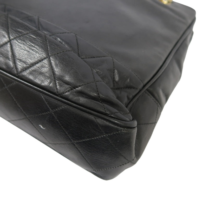 CHANEL Tote Bag, Caviar Skin, Black, Gold-tone Hardware