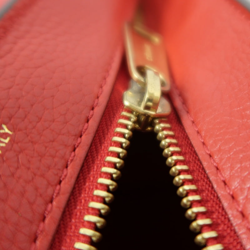 CELINE Trapeze Handbag, Red Leather, Includes Short Shoulder Strap