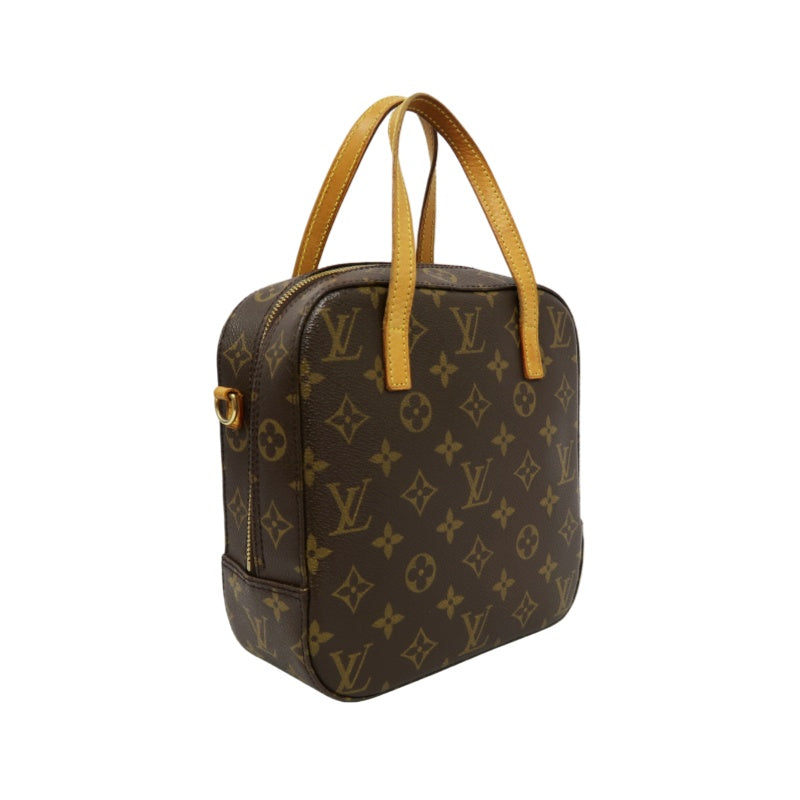 LOUIS VUITTON (LV) Monogram Sportyini Handbag, Brown PVC, Includes Shoulder Strap