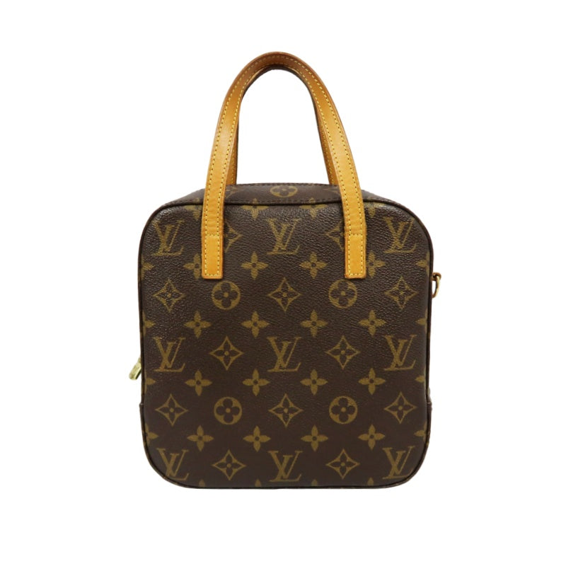 LOUIS VUITTON (LV) Monogram Sportyini Handbag, Brown PVC, Includes Shoulder Strap