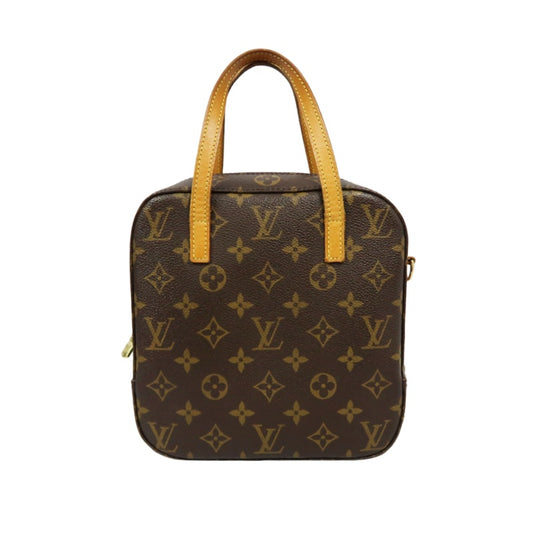 LOUIS VUITTON (LV) Monogram Sportyini Handbag, Brown PVC, Includes Shoulder Strap