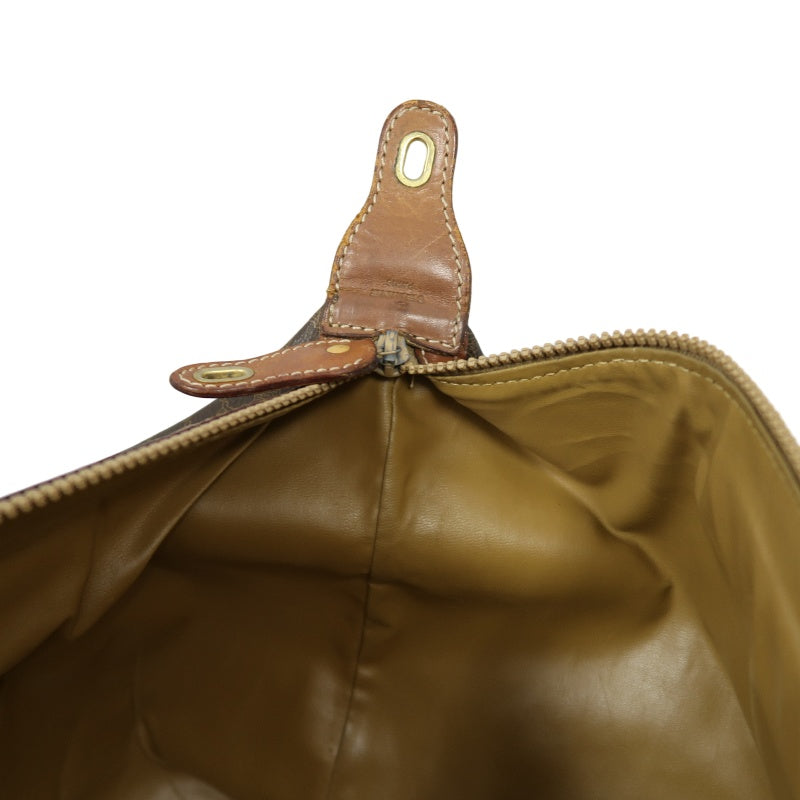 CELINE Celine Macadam Boston bag Brown PVC travel bag 50 handbag