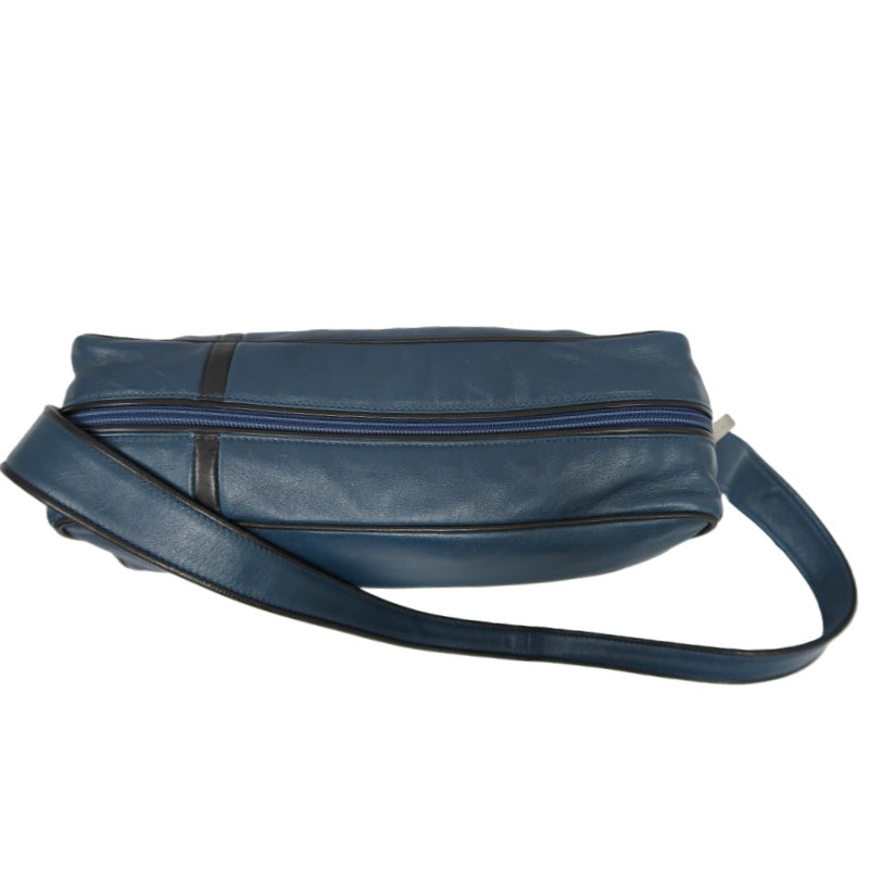 LOEWE Handbag, Lambskin, Blue, Shoulder Bag