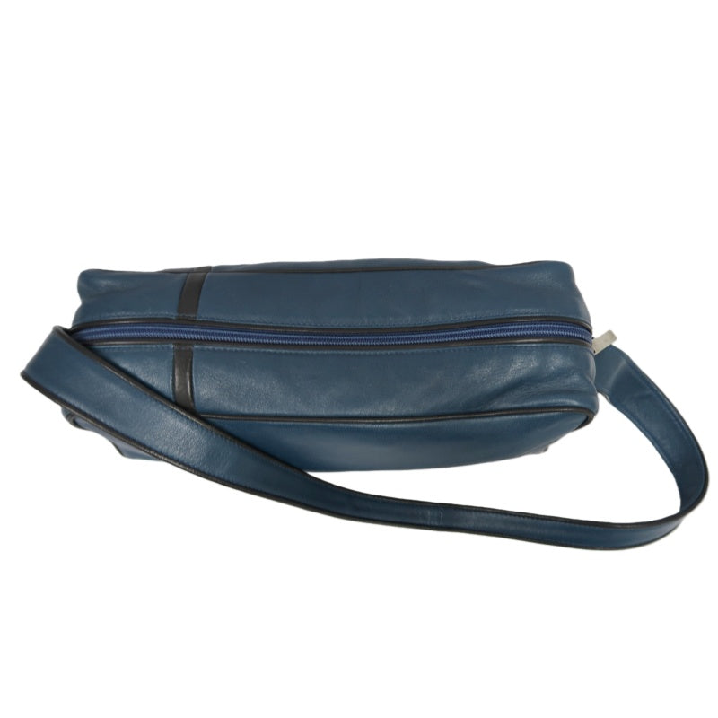LOEWE Handbag, Lambskin, Blue, Shoulder Bag