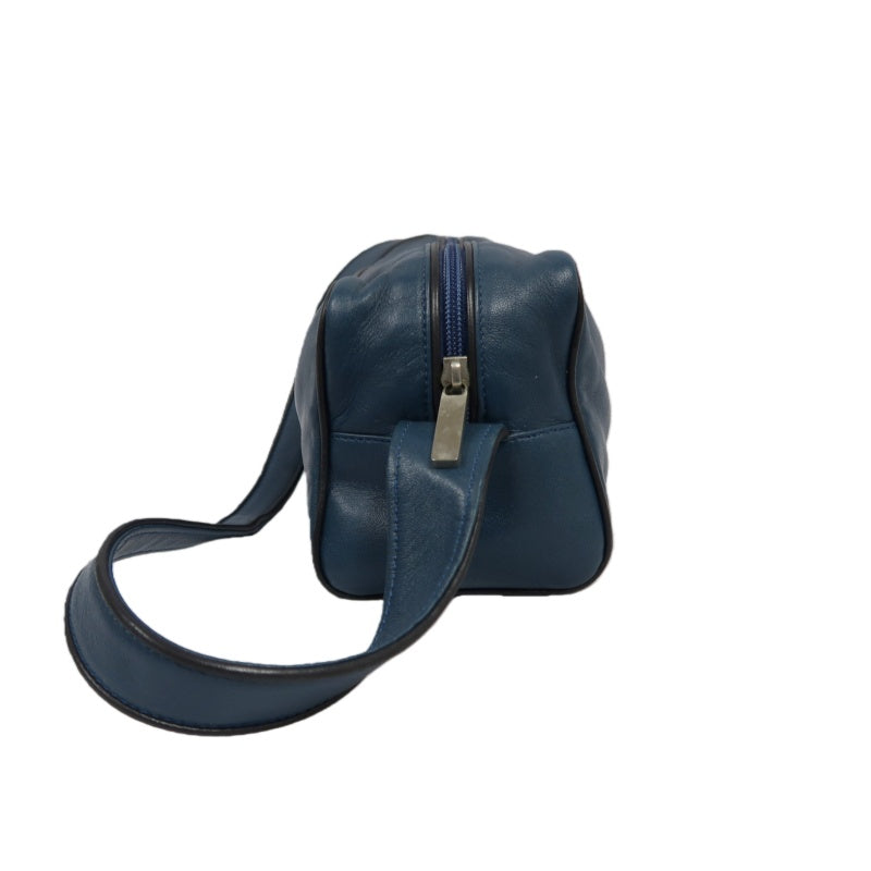 LOEWE Handbag, Lambskin, Blue, Shoulder Bag
