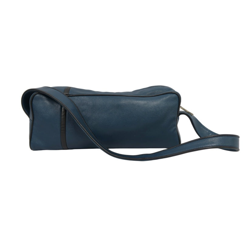 LOEWE Handbag, Lambskin, Blue, Shoulder Bag
