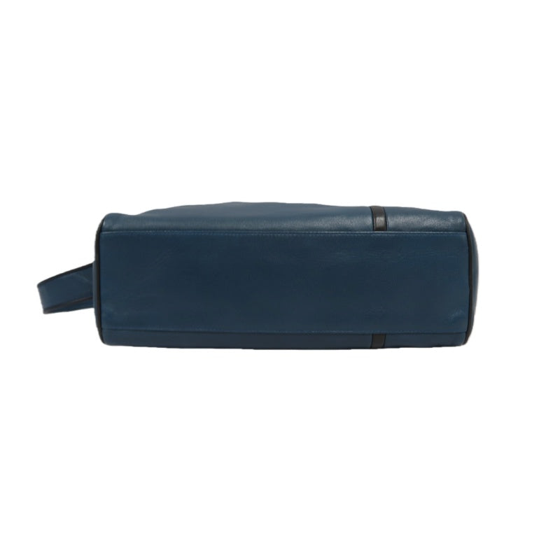 LOEWE Handbag, Lambskin, Blue, Shoulder Bag