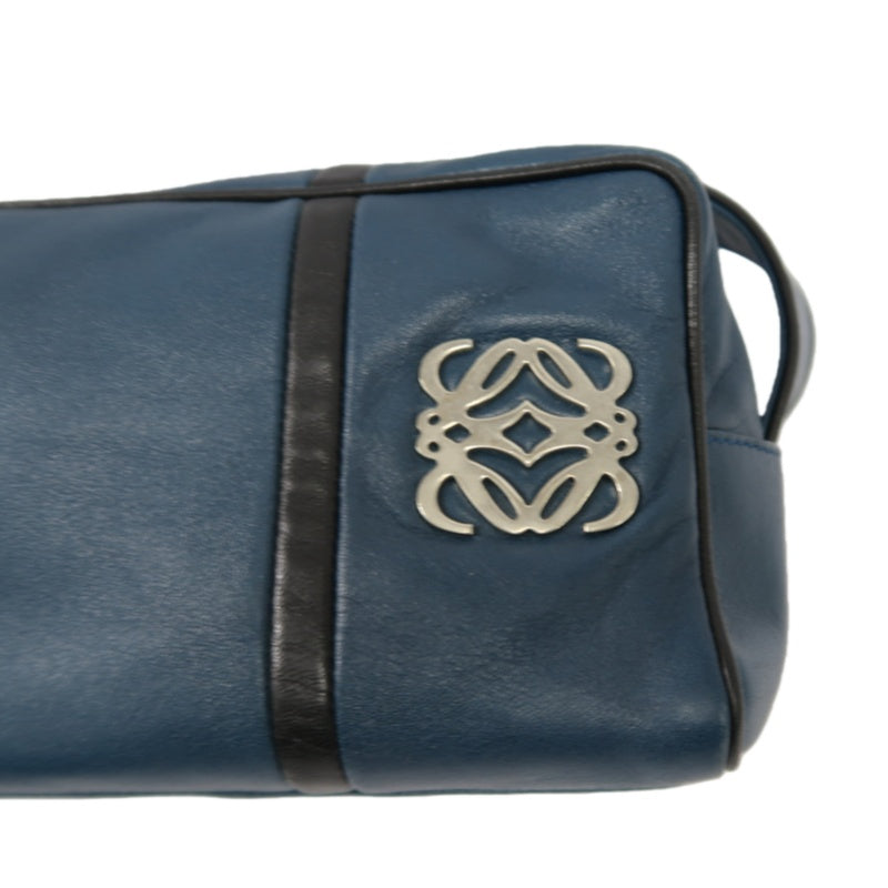 LOEWE Handbag, Lambskin, Blue, Shoulder Bag