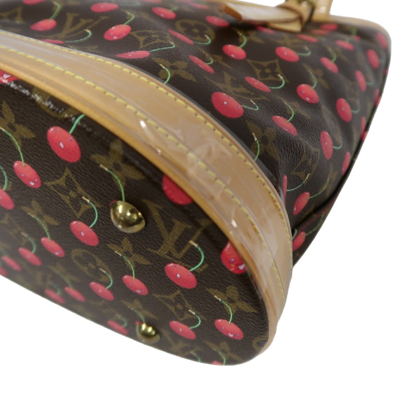 Louis Vuitton (LV) Monogram Cherry Bucket PM Bag (Pouch Included), Collector's Grade, Includes Dust Bag