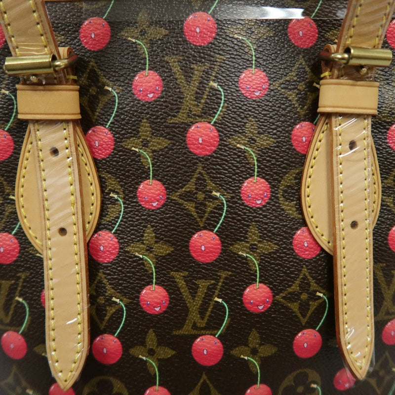 Louis Vuitton (LV) Monogram Cherry Bucket PM Bag (Pouch Included), Collector's Grade, Includes Dust Bag