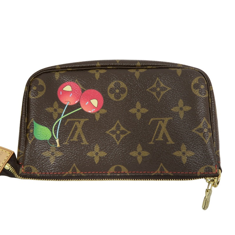 Louis Vuitton (LV) Monogram Cherry Bucket PM Bag (Pouch Included), Collector's Grade, Includes Dust Bag