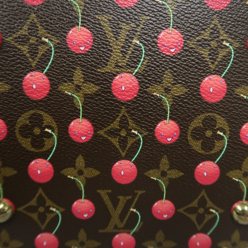 Louis Vuitton (LV) Monogram Cherry Bucket PM Bag (Pouch Included), Collector's Grade, Includes Dust Bag