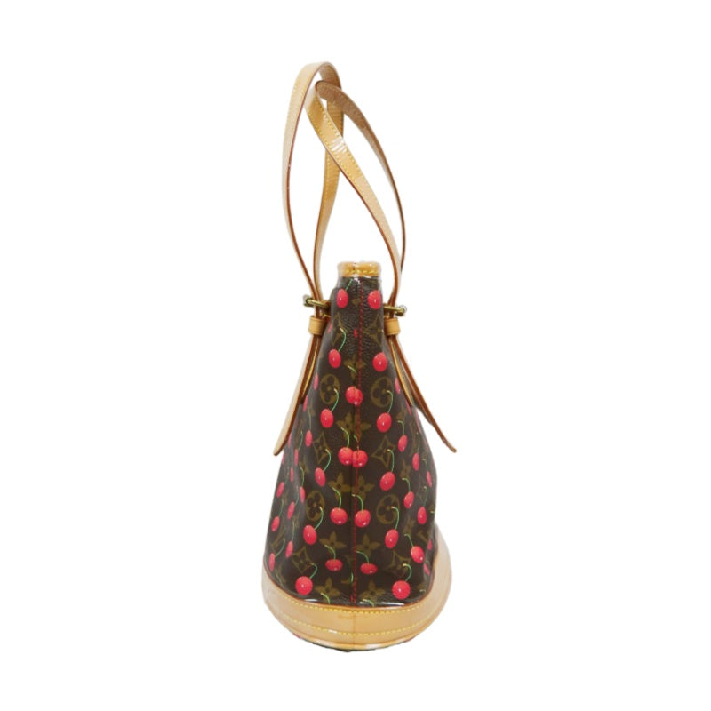 Louis Vuitton (LV) Monogram Cherry Bucket PM Bag (Pouch Included), Collector's Grade, Includes Dust Bag