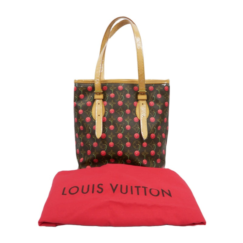 Louis Vuitton (LV) Monogram Cherry Bucket PM Bag (Pouch Included), Collector's Grade, Includes Dust Bag